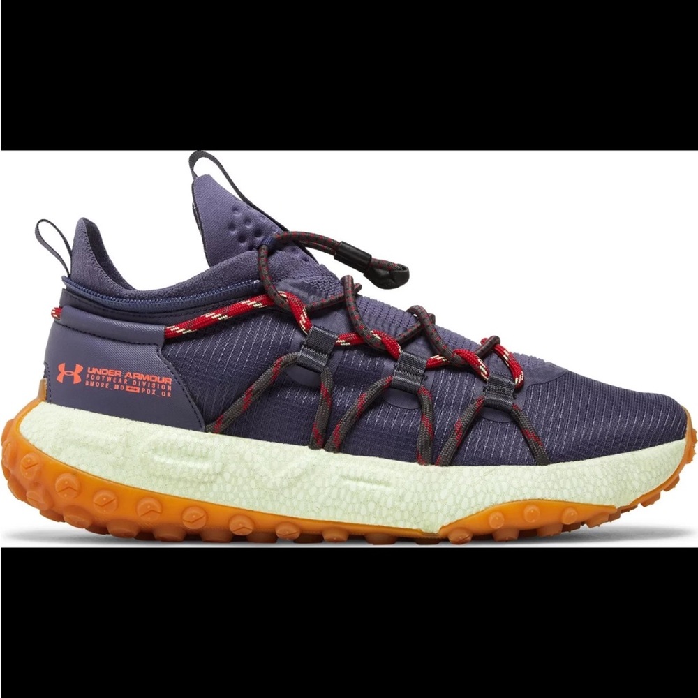 NWOT Under Armour HOVR Summit Fat Tire Shoes, Tempered Steel & Phosphor Green